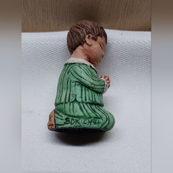 Vintage Sheryl Keith painted collectable thimble/ Signed,dated 1984,numb 1/500 - Picture 4 of 9